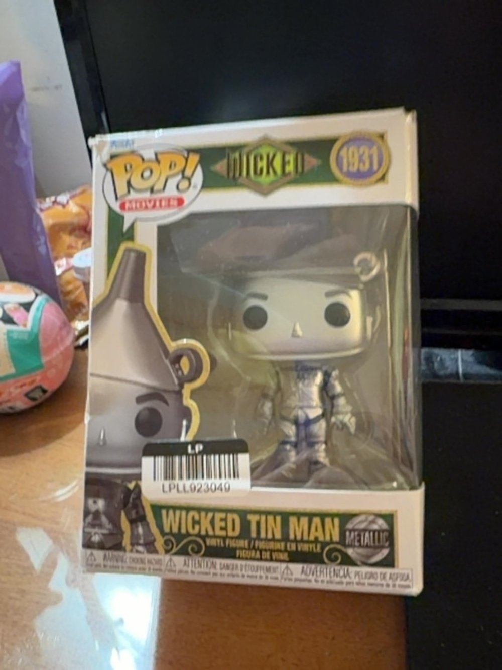 Funko Pop Wicked Tin Man #1931 Metallic